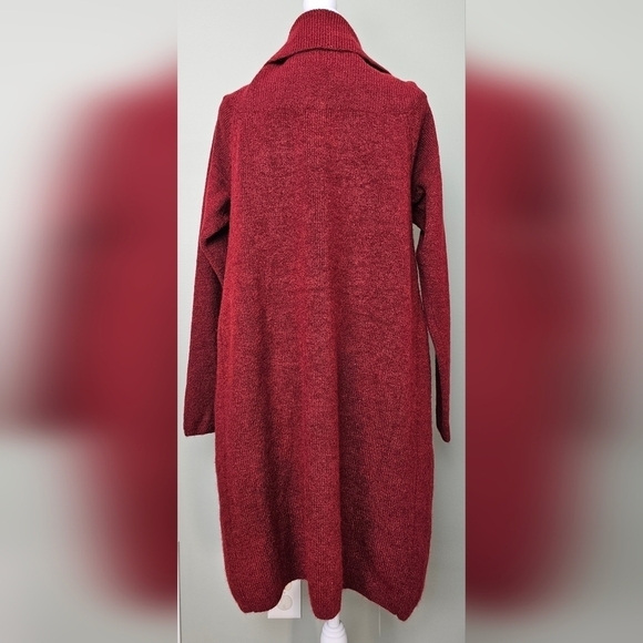 Cowl Neck Maternity Sweater Dress MAROON XXL Isabel Maternity Ingrid + Isabel - Picture 5 of 8